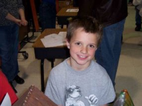Brock at school Fair, 2005