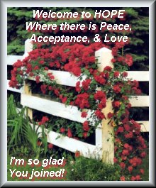 Welcome to Hope