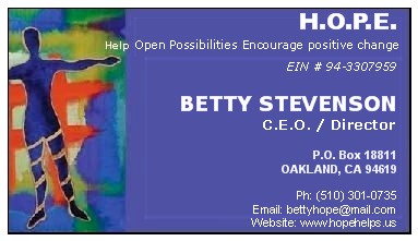 Click here to see Betty's resume...