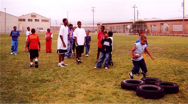 Running the drills like there's no tomorrow....