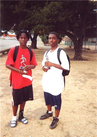 Show-Time Show Stoppers with their trophies!&nbsp; Day 3 of Camp - July 31st 2004