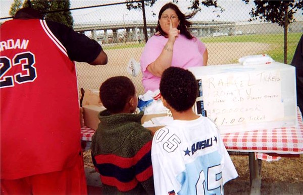 The woman in the pink is none other than our most dedicated staff member, Erika Lawson.&nbsp; Thanks for all your hard work over the years Erika.