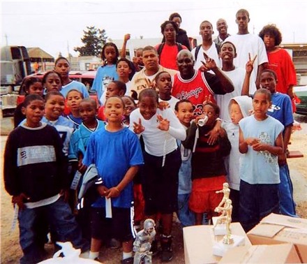 Some of our participants at our Show-Time Free Football Camp 2004 