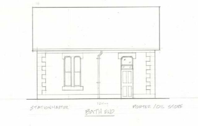 end elevation - Mangotsfield end