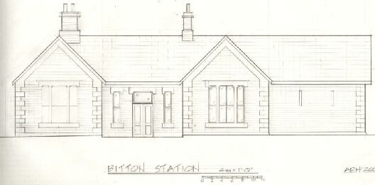 Bitton Station as seen from the car park area