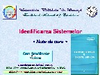 Course presentation (in Romanian).