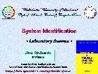 Laboratory themes presentations (in English).