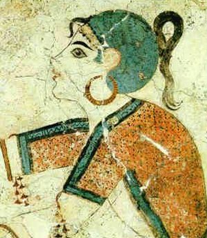 Woman from Thera