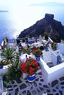 image from Santorini as it is today