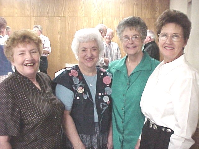 Pat Holt, Ann Witherspoon, Venita Sosebee, Betty Hemphill