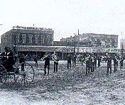 Fourth Regiment band on the Square 1907