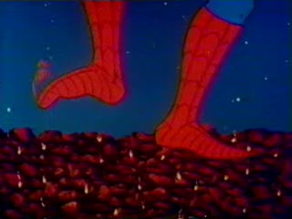 After stepping on hot coals, Spidey learned what meant to watch your step