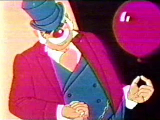 The crooked clown of this story: Dr. Dumpty