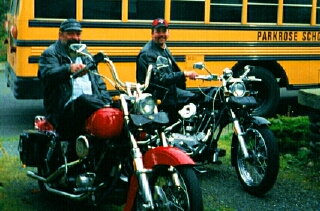 My first Harley. I put it together from a pile of parts. What year is it you ask? Well what part are you refering too?