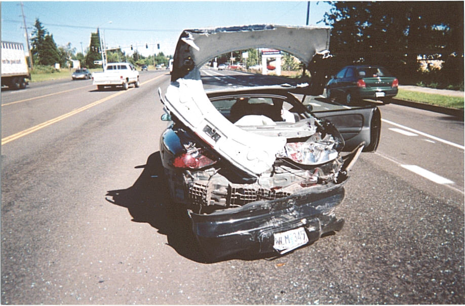 I rode up on Hard 8 just five minutes after this happened. 