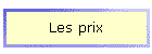 Les prix