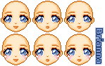 Some different heads for you to use. ^___^