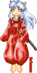 This is that hot little demon Inuyasha! *HUGS HIM* Yes, I love Inuyasha lol ^___^