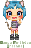 This Birthday Gifty is from my very nice friend Emma. ^___^ I love her hair