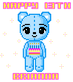 an early B-Day present from Shannan! its so cute! thanx so much Shannon!
