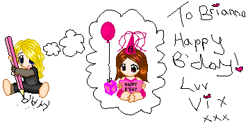 a Belated B-Day present from Vicki Night! its so cute! thanx so much Vicki!