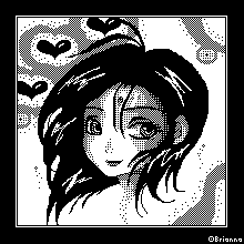 A pixel version of a drawing a did a little while ago.
