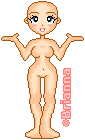 this is a normal standing pose with both arms up that are slightly bent
