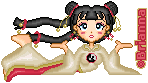 this is a cute little japanese girl that i made! i really like how her shading came out! ^_^