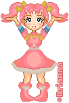 this is a Rainbow Brite! she was done for my sister site's contest! the point of it was to make a Rainbow Brite