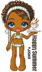An adorable summer gifty from the lovely Jishin! ^^ Thanxy so much hun.
