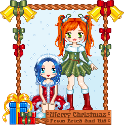 an awesome Christmas Gifty from my sissy's Erica and Bia!! thanx so much huns! ^_^
