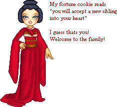 This adorable gifty is from Jaeden! Its on her own base too! ^_^