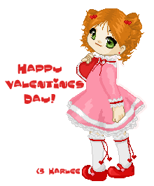a wicked adorable Valentine's Day gifty from my friend Karlee !! huggles!! ^_^