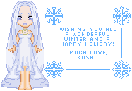 another adorable christmas gift from my friend Koshi!! thanx so much ^_^