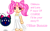 Gifty from my sissy Kris! So cute!!! It's Chibiusa and Luna P ^____^
