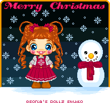 an adorable christmas gift from my friend Sonia!! thanx so much ^_^