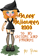 A pretty witch from Yuna-Chan! Thanxy hun. ^___^