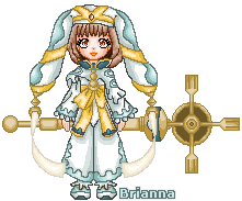 This is a character from .HACK I'm not quite sure what her name is but she is cute lol. Also animated. As you can see I like to animate lol.