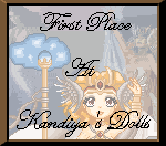 I won 1st Place!! Yaaa! ^___^