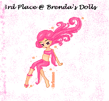 i won 3rd in Brendas Contest