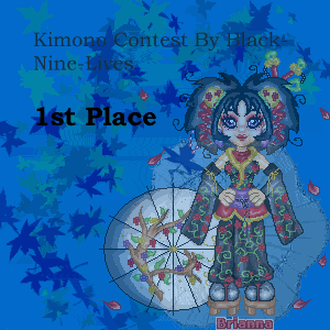 I won 1st Place!! Yaaa! ^___^