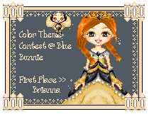 I won 1st Place at my sissy's contest!! Yippee! ^___^