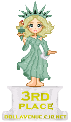 i won 3rd at my sissy's contest! cool!