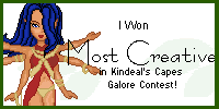 I won Most Creative!! lol