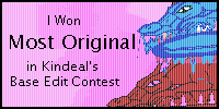 cool! i won Most Original in another one of Kindeals Contests!
