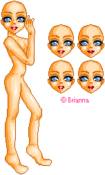 Lolly Base. Single poser. I love the face. I hate the body lol.