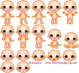 Here are a ton of different poses and heads for you to choose from. ^___^