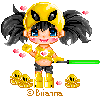 Made to support Jark aka the Yellow Alien.