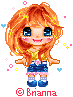Cute doll I made using a palette from CandyBar. ^^