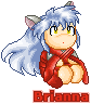 Inuyasha with anime eyes.